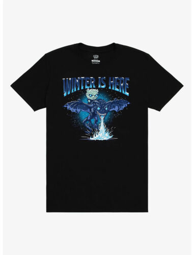 FUNKO POP! GAME OF THRONES ICY VISERION WINTER IS HERE T-SHIRT TEE EXCLUSIVE