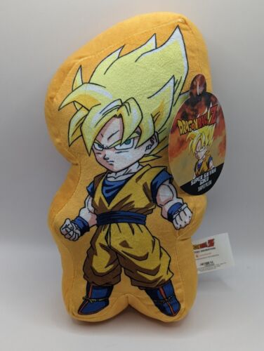 DBZ Dragon Ball Z Super Saiyan Goku Anime Pillow Plush 10”