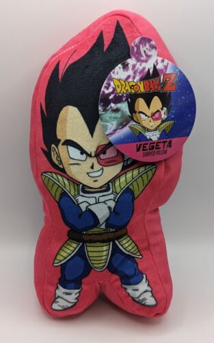 DBZ Dragon Ball Z Super Saiyan Vegeta Anime Pillow Plush 10”