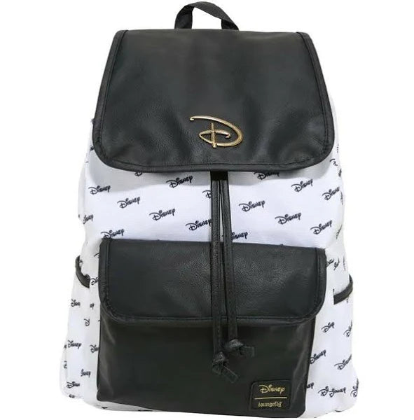 Loungefly Disney Logo Slouch Backpack