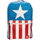 Captain America Costume Mini Backpack with Pin