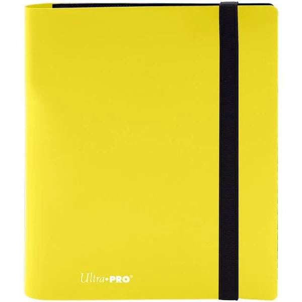 Ultra Pro Binder: 4-Pocket Eclipse - Lemon Yellow