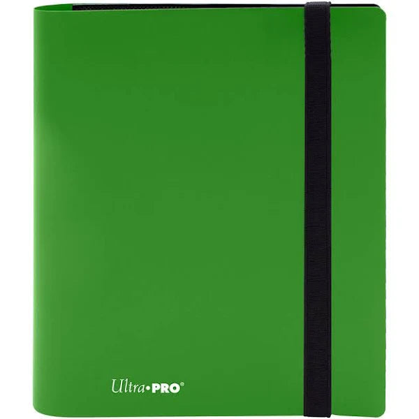 Ultra Pro 4 Pocket Pro Binder Eclipse Lime Green
