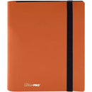 Ultra Pro 4 Pocket Pro Binder Eclipse Pumpkin Orange