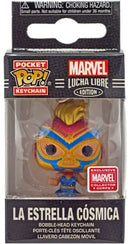 Funko Pop! Keychain: Lucha Libre - La Estrella Cosmica (Marvel Corps)