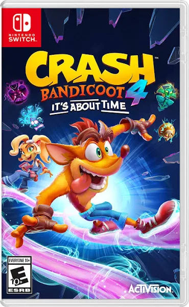 Crash Bandicoot 4 It's About Time - Nintendo Switch [BRAND NEW]