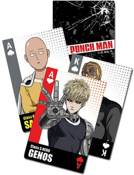 One Punch Man - Characters Bust Group Playing Cards