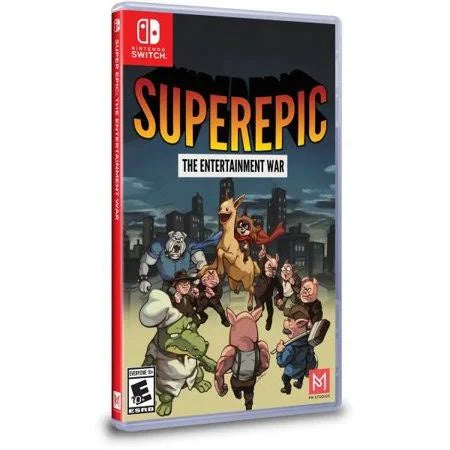 SuperEpic: The Entertainment War [Nintendo Switch] [BRAND NEW]