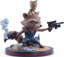 Quantum Mechanix Marvel's Rocket & Groot Figure