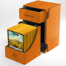 GameGenic Watchtower Convertible Deck Box - Orange (Holds 100+)