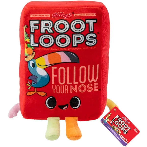 Funko Plush: Kelloggs- Froot Loops Cereal Box
