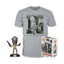 Funko Pop and T-Shirt Star Wars: The Mandalorian Ig-11, Size: Medium (GameStop)