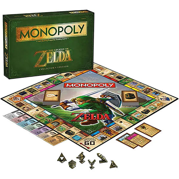 The Legend Of Zelda Monopoly Board Game, Collector's Edition