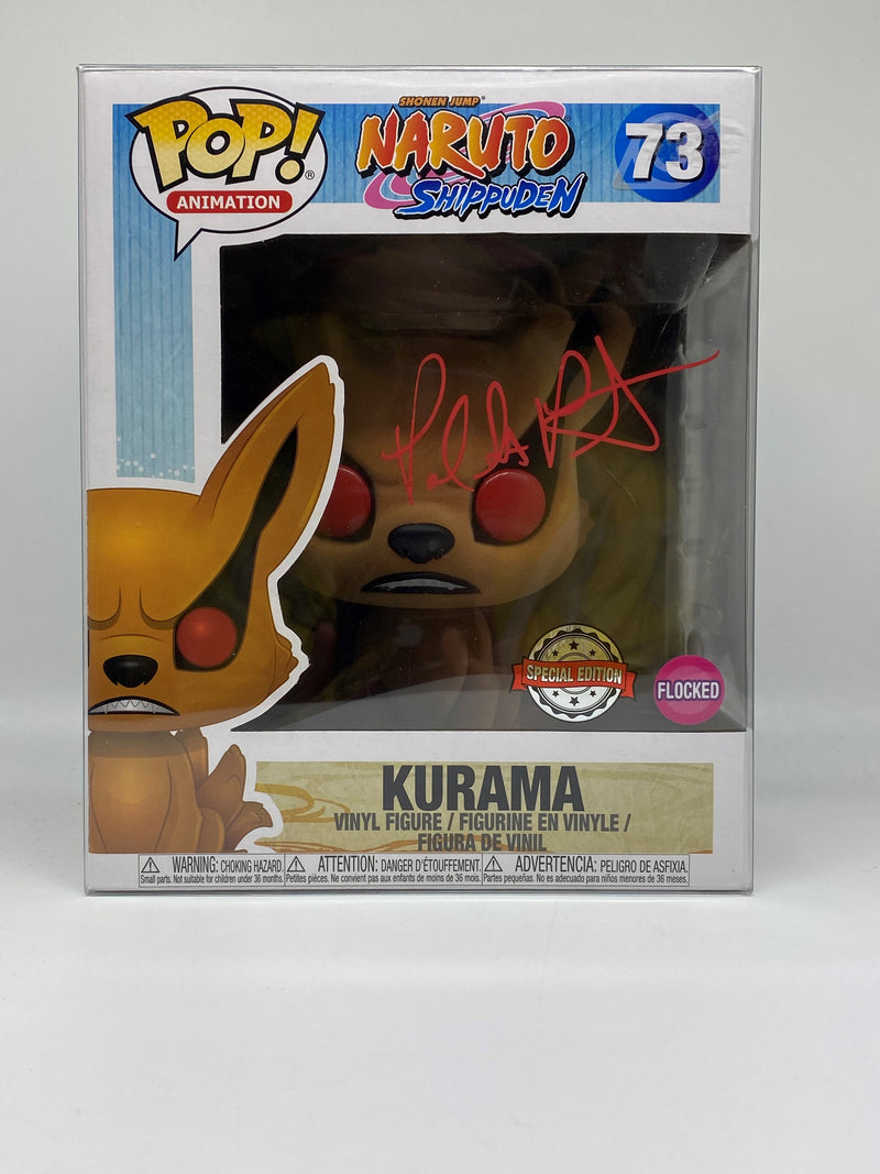 Signed Kurama [Flocked] Special Edition Funko Pop