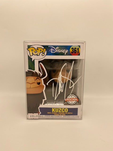 Signed Kuzco Funko Pop