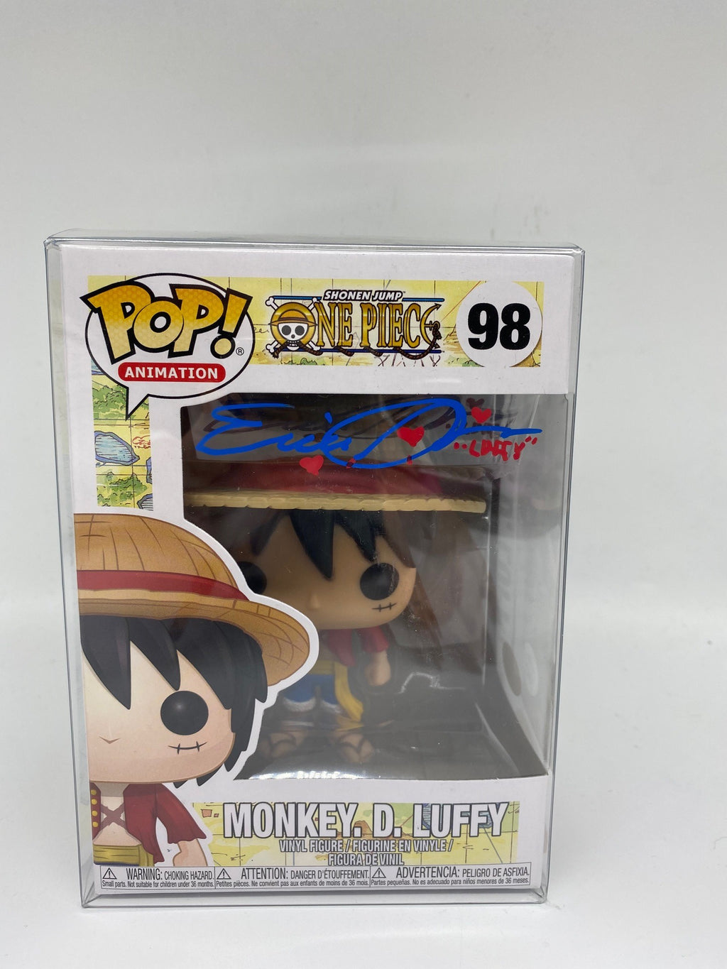 Signed One Piece Monkey D. Luffy #98