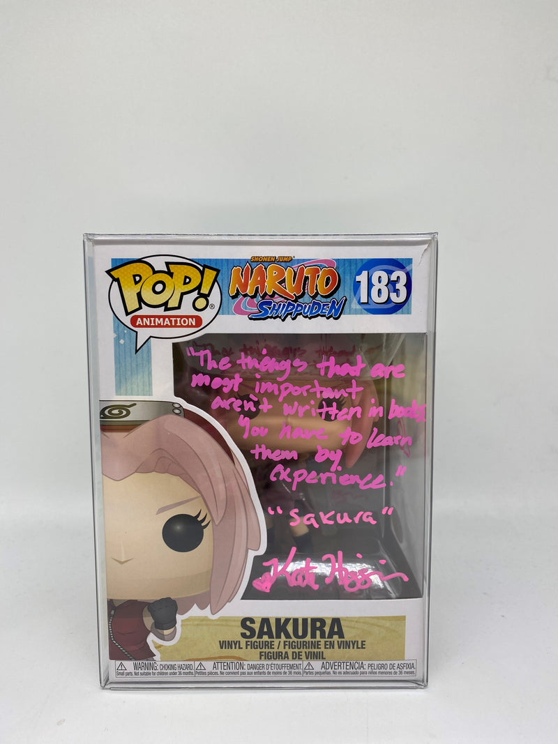 Signed Naruto Sakura Funko Pop