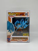Signed Super Saiyan God Super Saiyan Goku Funko Pop