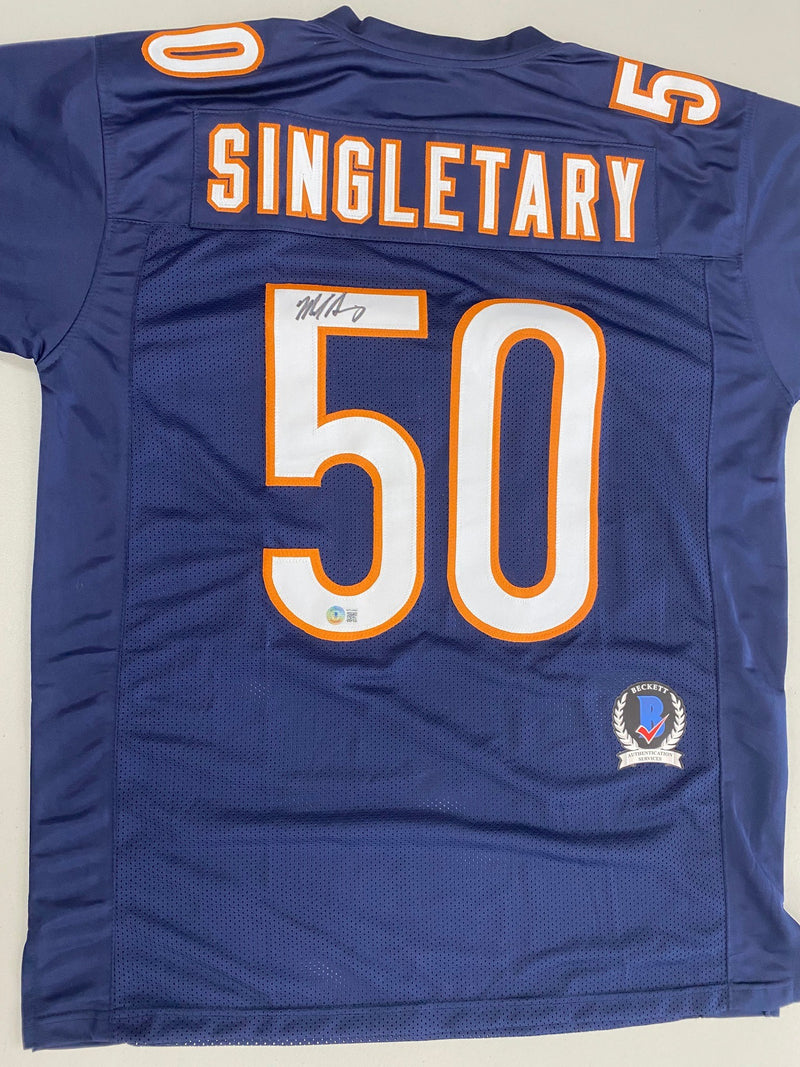 Mike Singletary Autographed Jersey