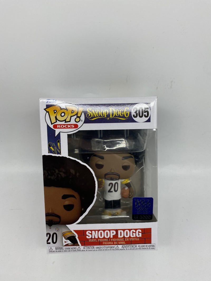 Snoop Dogg in White Steelers Jersey Pop! Vinyl Figure
