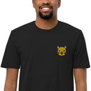 Embroidered Pikachu Logo T Shirt